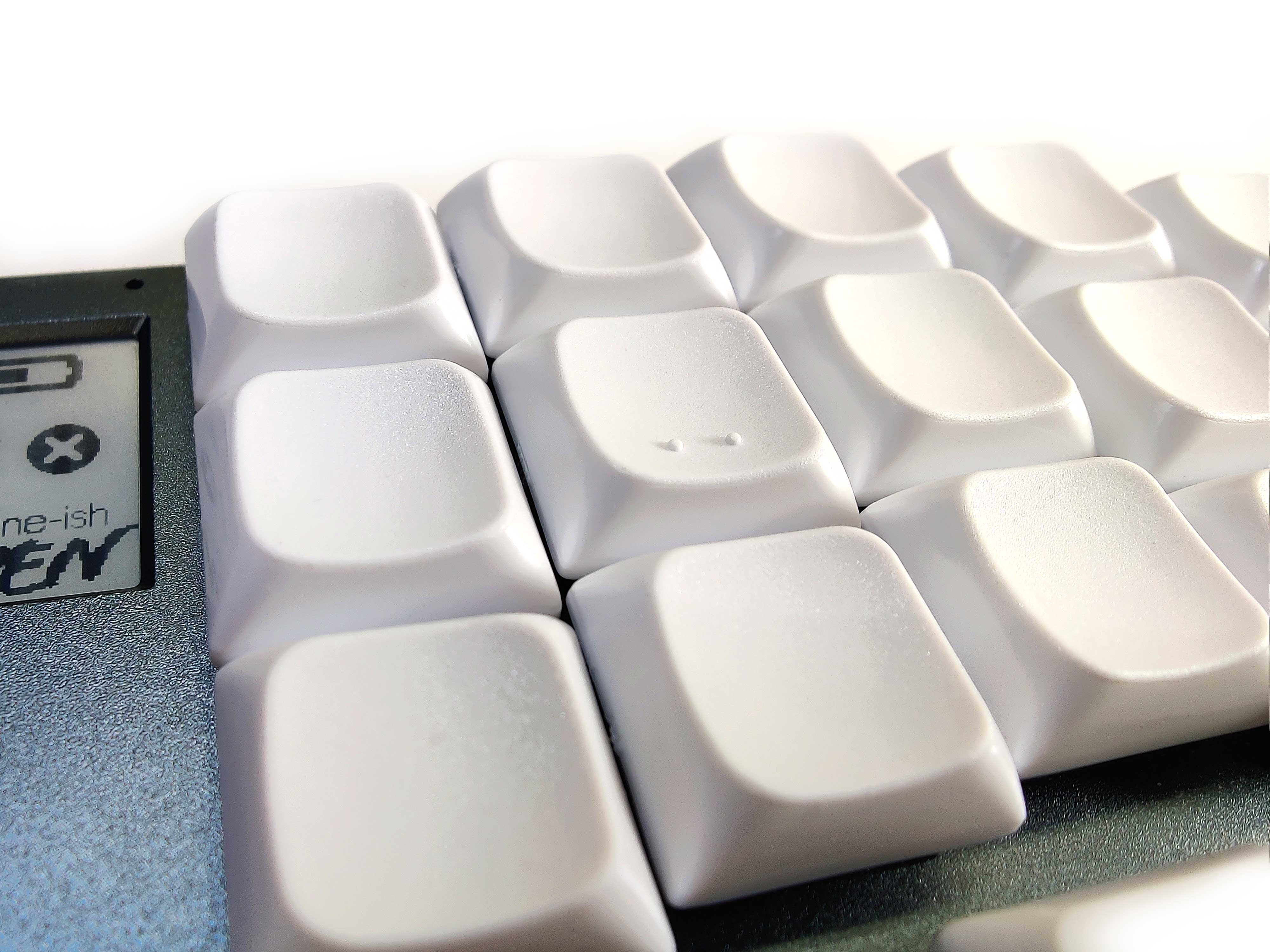 LDSA Low Profile Blank Keycap Samples (extras)